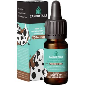 Candid Tails Hennepolie met CBD voor middelgrote Honden - 20 ml