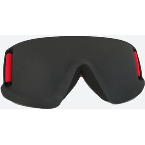 Sportmasker zwart en rood voor blinden en/of slechtzienden