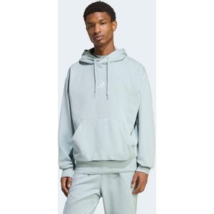 Hoodie katoen lichtgroen