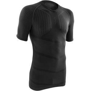 Thermoshirt unisex keepdry 500 korte mouwen zwart