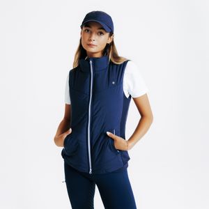 Damesbodywarmer voor paardrijden 500 met rits