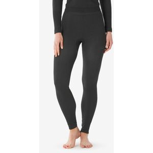 Naadloze thermobroek bl 500 voor dames zwart