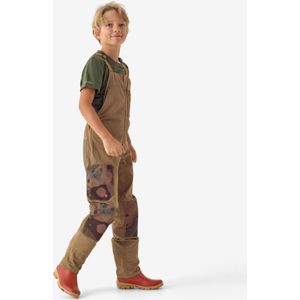 Sterke kindersalopette 500 bruin