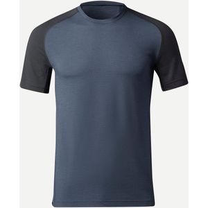 Merino shirt met korte mouwen voor trekking heren mt500