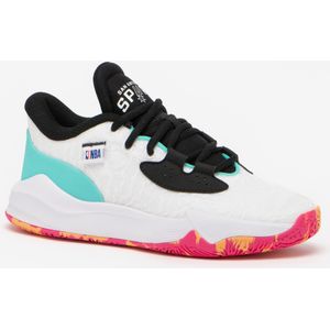 Basketbalschoenen voor kinderen fast 900 low-1 nba spurs zwart wit