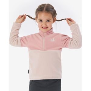 Fleecetrui mh500 halve rits kind paars