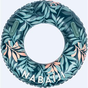 Opblaasbare zwemband met handgrepen grote maat 92 cm met print