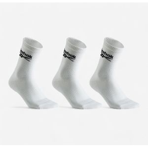 Hoge tennissokken katoen set van 3 paar