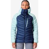 Donsjas - Marineblauw/IJsblauw - Bergsport Dames