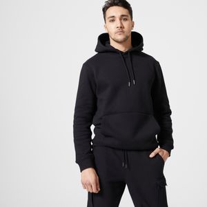 Fitness hoodie voor heren 520 zwart