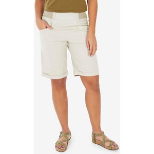 Wandelbermuda voor dames nh500 beige