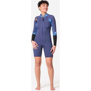 Damesshorty neopreen optimizer 4/3 met dubbele rits