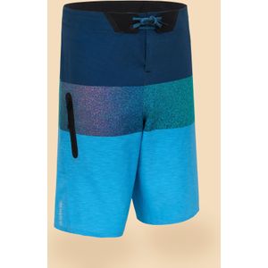 Zwemshort boardshort 900 blauw