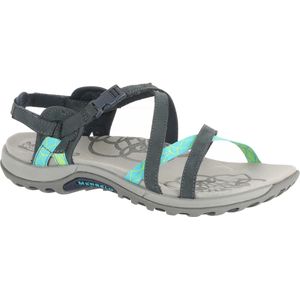 Wandelsandalen voor dames jacardia blauw