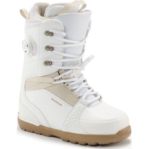 Snowboardboots voor dames endzone hybride medium flex wit