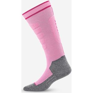 Skisokken 500 voor kinderen roze