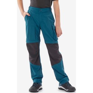 Afritsbare wandelbroek kinderen mh500 blauw