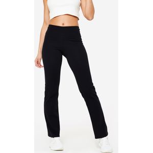 Fitnesslegging voor dames katoen wijd uitlopend