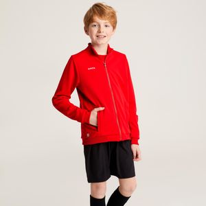 Voetbal trainingsjack kind essential rood