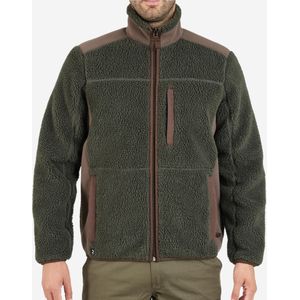 Dikke jas 500 fleece groen