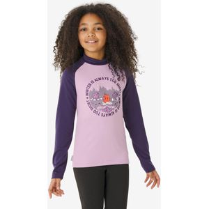 Thermoshirt bl 500 voor kinderen paars
