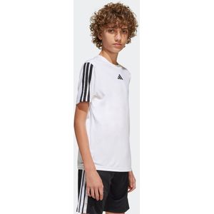 Sportshirt - White/Black - 100% Polyester - Regular Fit