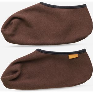 Fleece laarssokken voor de jacht sibir 300 bruin