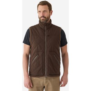 Gewatteerde bodywarmer 500 bruin