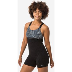 Badpak - Zwart/Grijs - Elea Bul - Voor Aquagym of Aquabike