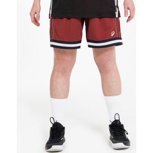 Omkeerbare basketbalshort 500 voor volwassenen zwart/rood