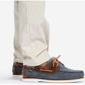 Leren bootschoenen voor heren sailing 500 tweekleurig