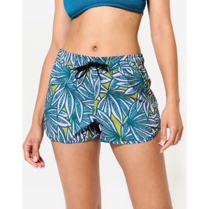 Zwemshort voor dames tini flow blauw paars