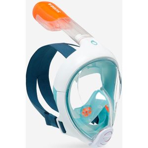 Snorkelmasker voor kinderen easybreath xs 6-10 jaar turquoise 2024