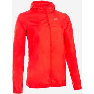 Windjack voor atletiek dames club rood