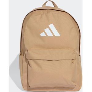 Adidas Classic 3 Bar Logo - Rugzak - Zwart - Gerecycled Materiaal - 27 Liter