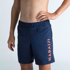 Zwemshort voor jongens swimshort 100 basic marineblauw