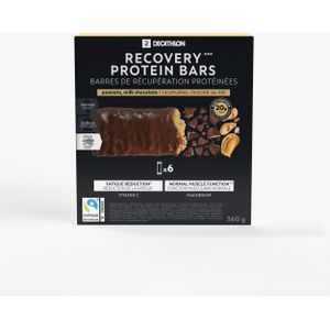 Eiwitrepen recovery chocolade pinda's 6 stuks