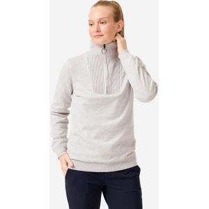 Winddichte golftrui mw500 voor dames grijs