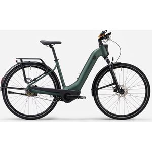 Elektrische hybridefiets automatische versnelling owuru laag frame e-actv 900