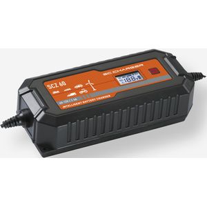 Acculader voor hengelsport scz60 (12v en 6v)