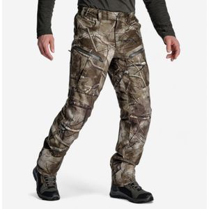 Warme waterdichte geluidloze camouflagebroek 900 treemetic