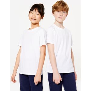 Katoenen t-shirt voor kinderen wit