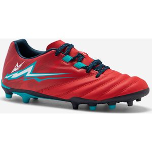 Rugbyschoenen kind r500 fg rood