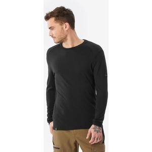 Shirt met lange mouwen in merinowol heren mt500
