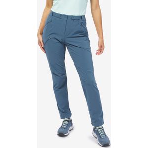 Broek voor bergwandelen dames mh500 grijsblauw