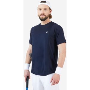 Tennis-t-shirt voor heren dry marineblauw gaël monfils