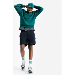 Herensweater met ronde hals elementals groen