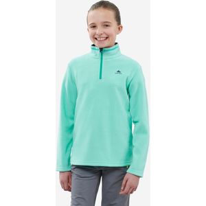 Wandelfleece mh100 turquoise kinderen 7-15 jaar