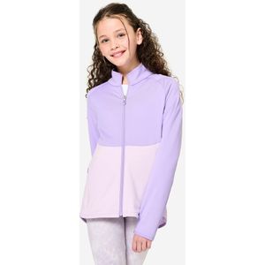 Vestje voor meisjes licht/donkerpaars