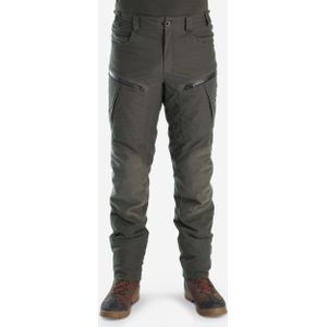 Warme waterdichte geluidloze outdoor broek 900 groen